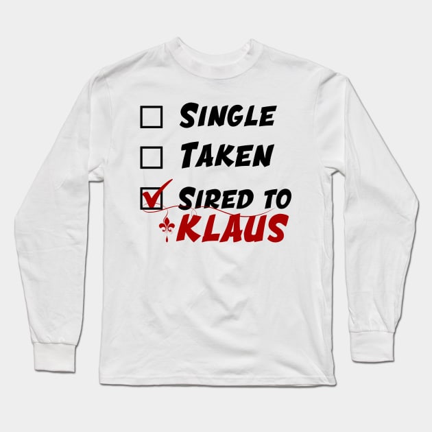 Original Vampires. The Originals Tv Series Gift Long Sleeve T-Shirt by KsuAnn